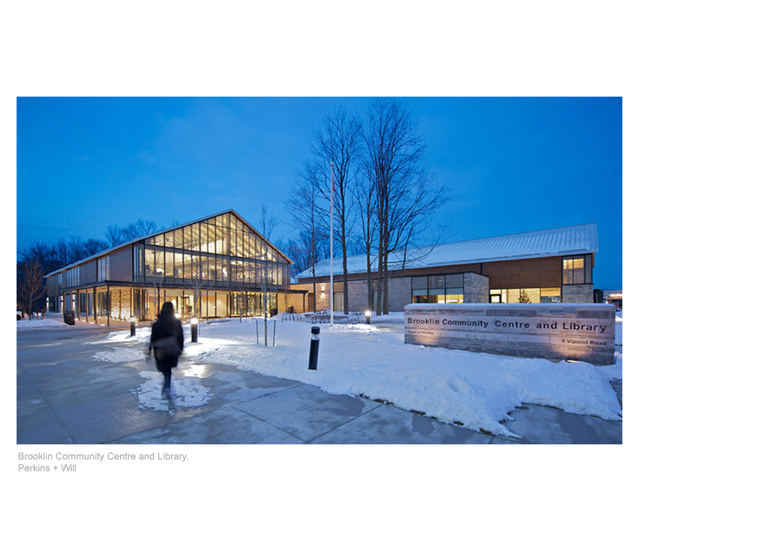 Brooklin Community Centre and Library, Perkins + Will